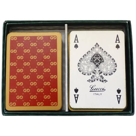 gucci playing cards|gucci card games customer service.